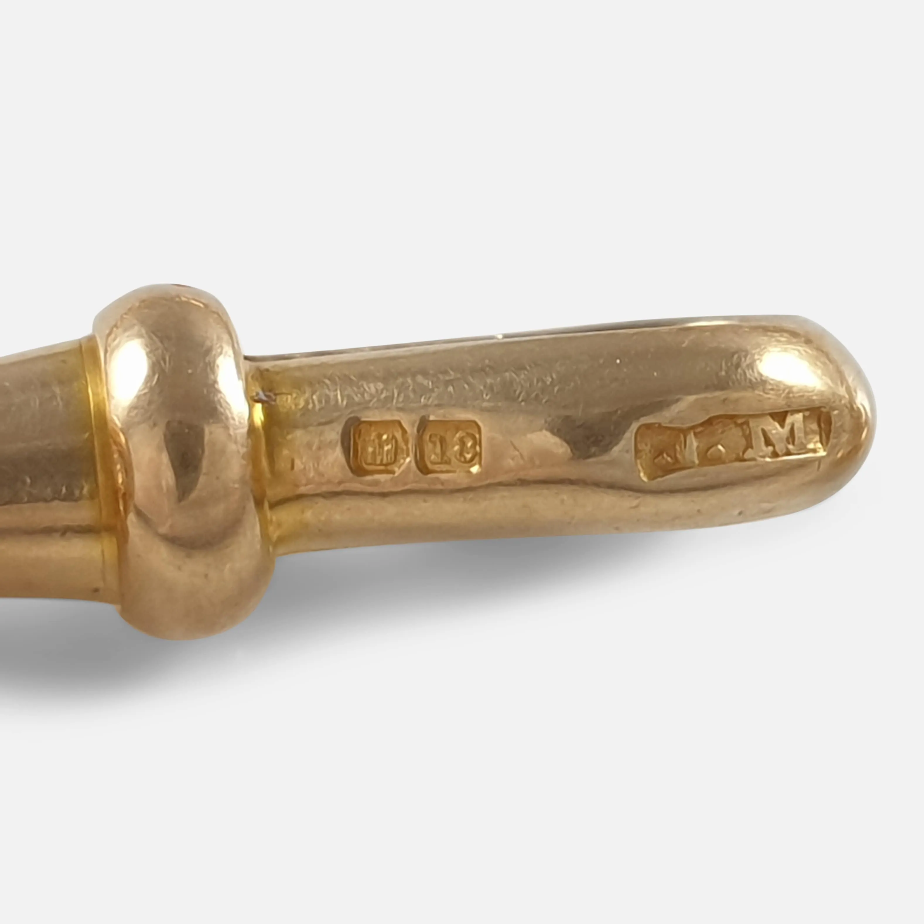 Victorian 18 Carat Yellow Gold Albert Watch Chain, 1884